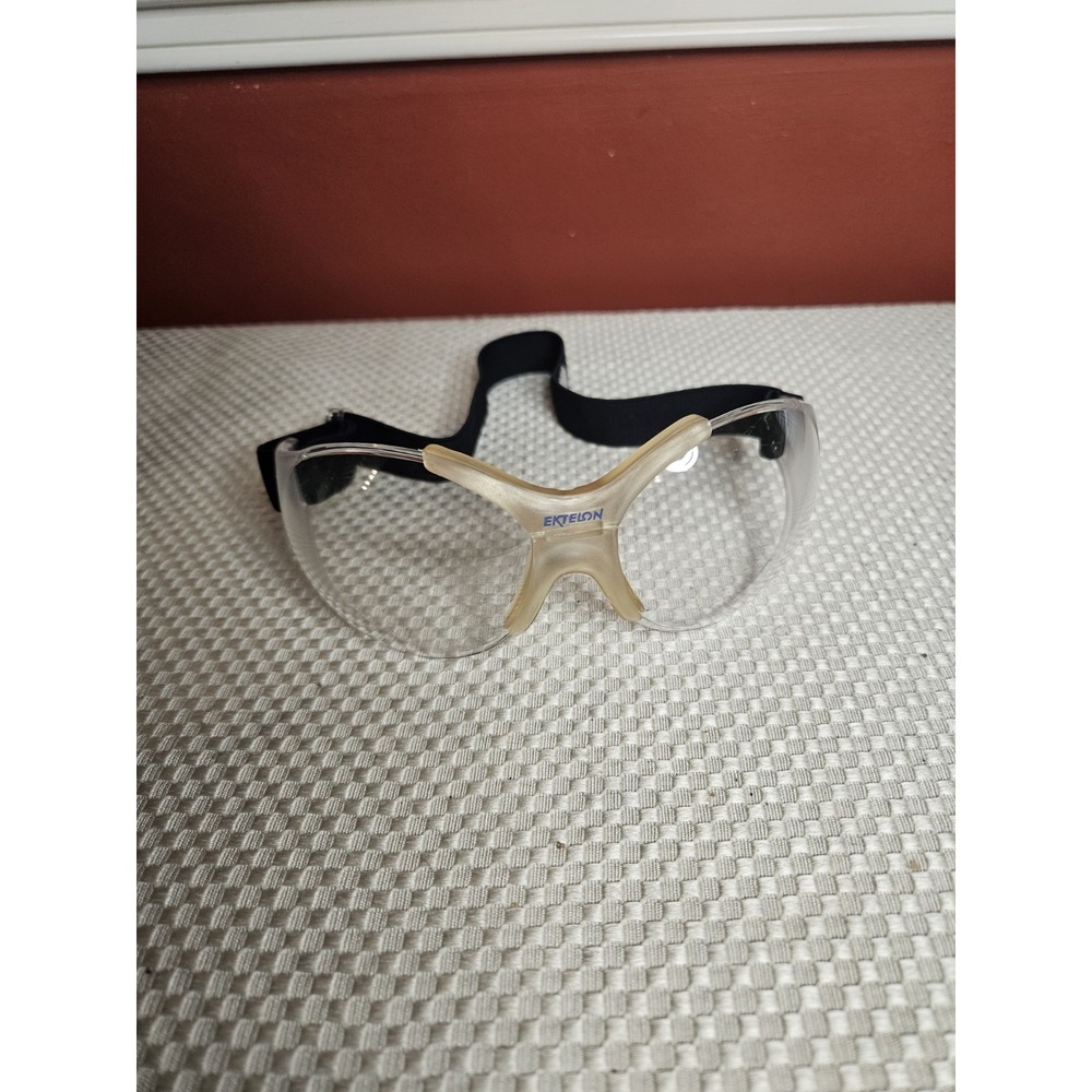 Vintage 1980s Ektelon Racquetball Safety Goggles - Retro Court Specs Eyewear